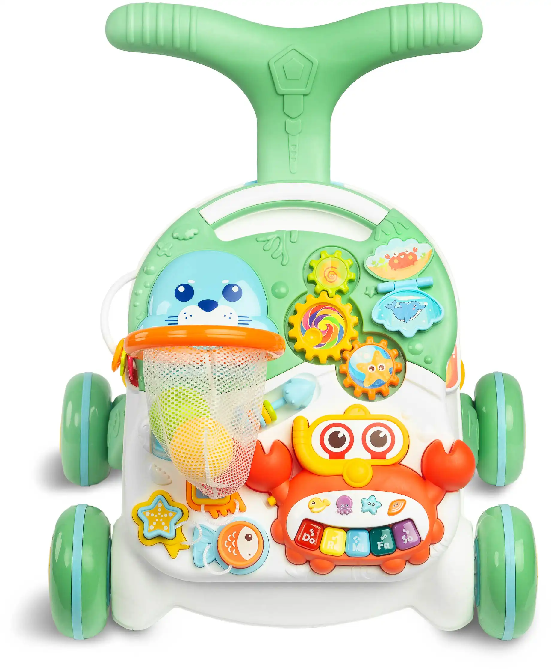 Ходунки 2 в 1 Caretero Spark Green